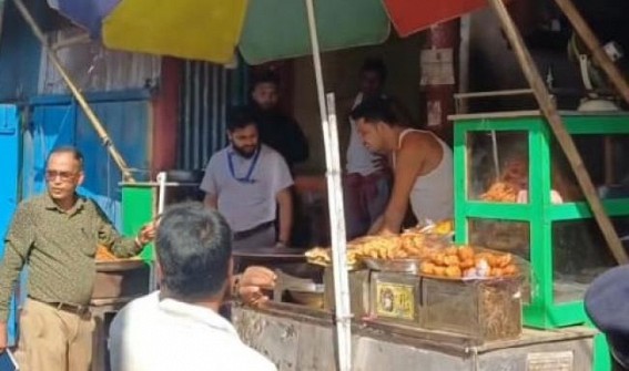 Expired Food Items Seized in Melaghar Restaurant Raid Expired Food Items Seized in Melaghar Restaurant Raid